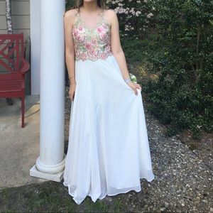 Off white/cream prom dress